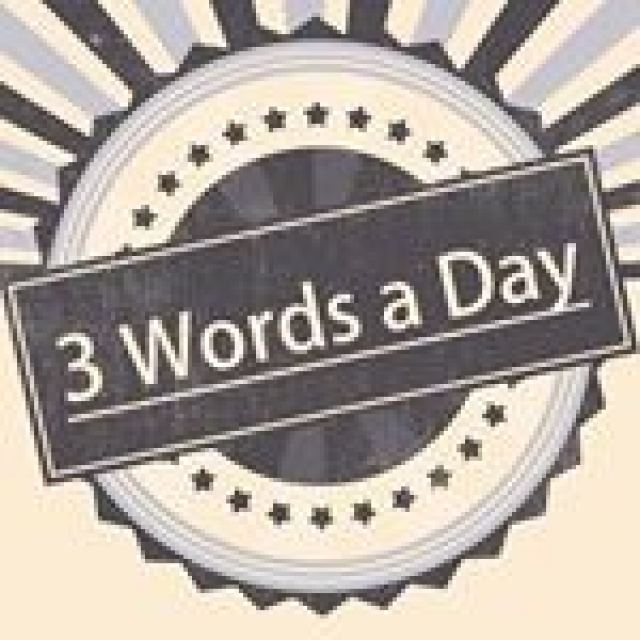 در هر روز ٣ كلمه انگليسى یاد بگیرید