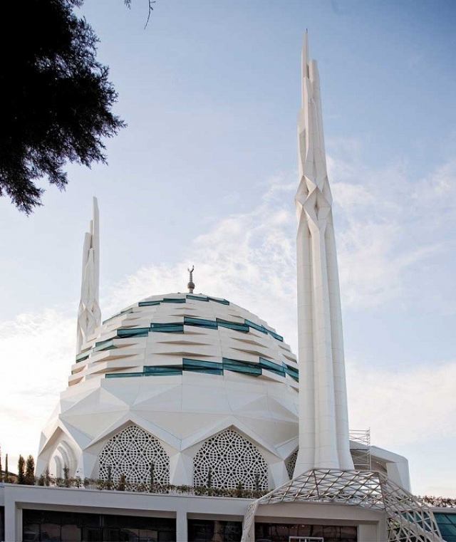 طراحی مسجد مدرن دانشگاه الهیات استانبول