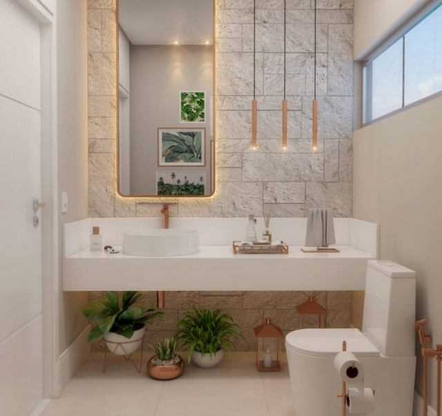 20 ایده مدرن برای دکوراسیون داخلی حمام و سرویس بهداشتی