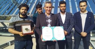 نشان طلایی “کنز” در دستان عضو هیات علمی دانشگاه اصفهان