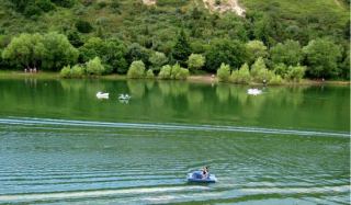 دریاچه لاک پشت یکی از زیباترین جاذبه ای طبیعی کشور گرجستان