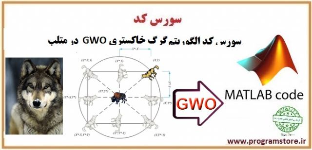 سورس کد الگوریتم گرگ خاکستری در متلب Grey Wolf Optimizer