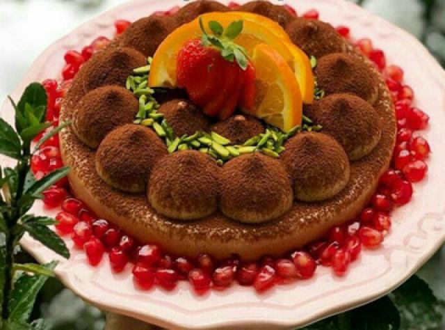  آموزش آشپزی شیرینی پزی طرز تهیه موس بیسکوییت و کارامل