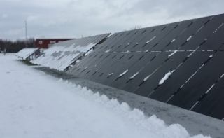 راندمان پنل‌های خورشیدی در زمستان کاهش می‌یابد