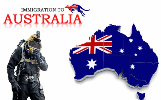 مهاجرت به استرالیا از طریق کار و تخصص غواصی