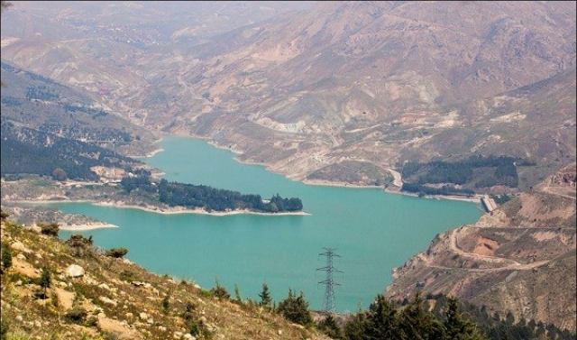 باز شدن دریچههای سد لتیان