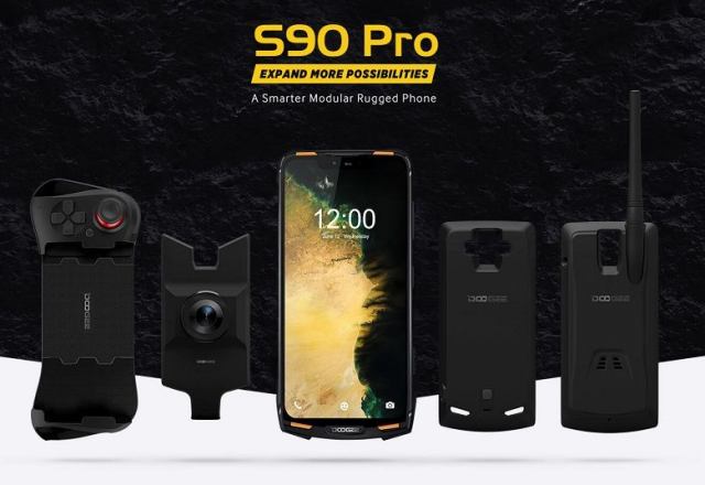 گوشی جان‌سخت Doogee S90 Pro با تراشه هلیو پی 70 معرفی شد