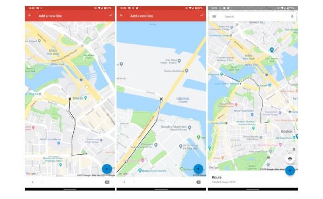 گوگل اپلیکیشن Google My Maps را پس از 3 سال بروزرسانی کرد