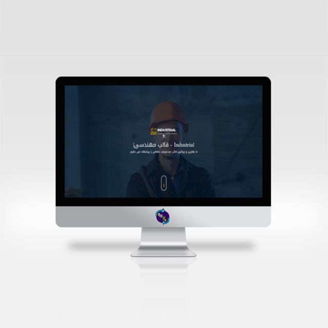قالب HTML شرکتی Industrial حرفه ای اینداستریال