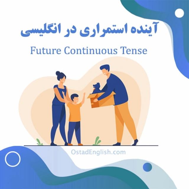 زمان آینده استمراری در انگلیسی