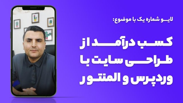 کسب درآمد از طراحی سایت با وردپرس و المنتور (لایو شماره 1)