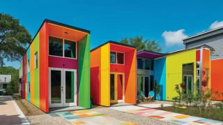 تأثیر رنگ‌های متالیک بر جذابیت نمای ساختمان