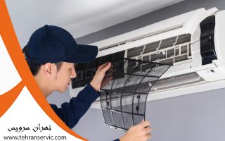علت اینکه کولر گازی روی فن کار میکند
