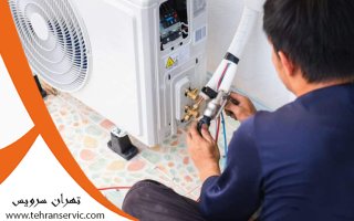 علائم سوختگی کمپرسور کولر گازی
