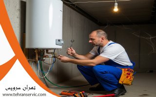 یخ زدن لوله های پکیج