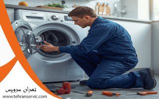ارور ماشین لباسشویی زانوسی