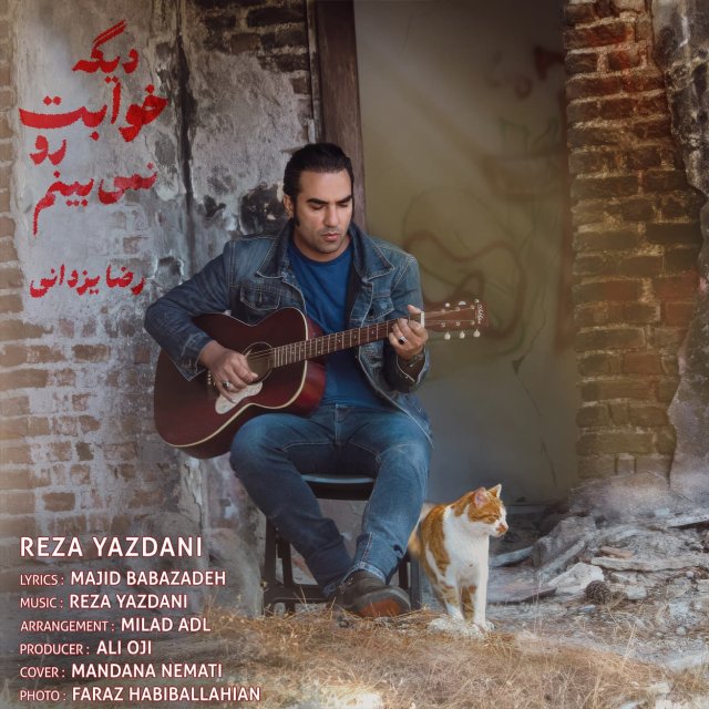 دانلود آهنگ دیگه خوابت رو نمی بینم از رضا یزدانی