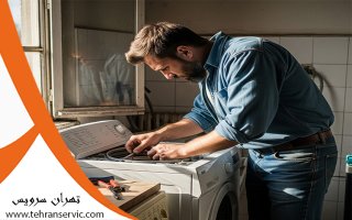 تعمیر لباسشویی میله