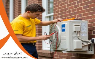 یخ زدن کولر گازی