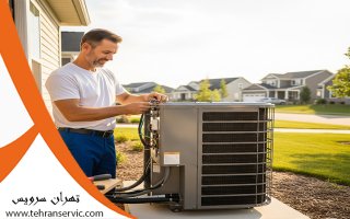 تعمیر کولر گازی شارپ