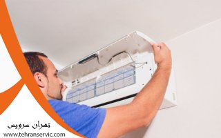 علائم سوختگی کمپرسور کولر گازی 