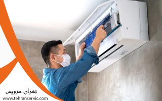 آموزش شستشوی کنداسور کولر گازی 