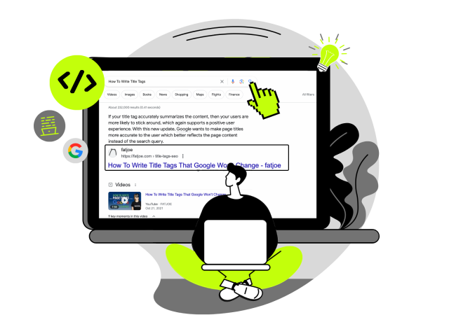 آموزش نوشتن تگ عنوان جذاب + نکات کاربردی