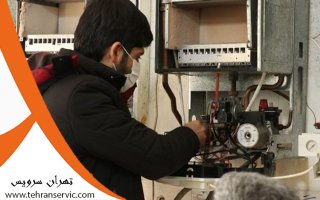 تعمیر پکیج در باغ فردوس