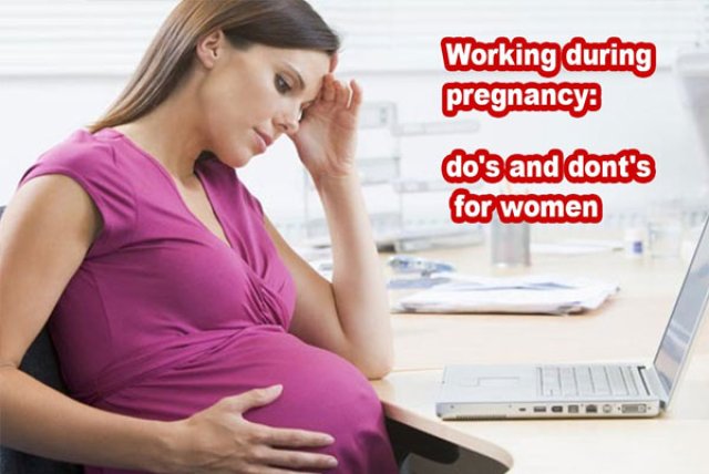 کارهای ممنوعه در دوران بارداری