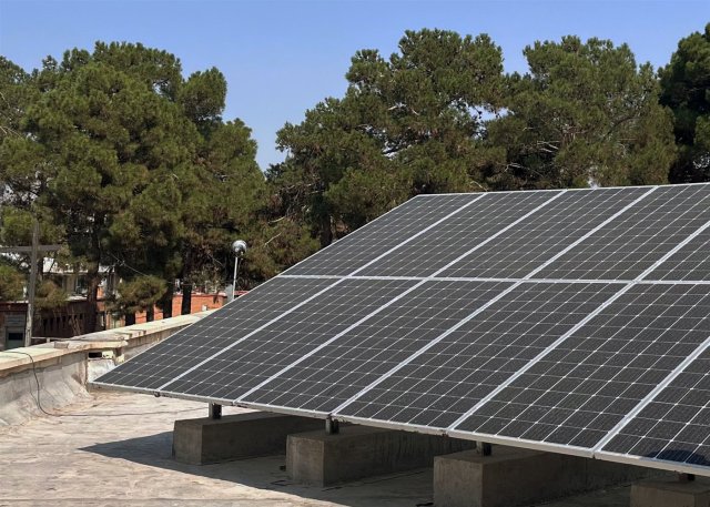 پنل خورشیدی برای چاه کشاورزی