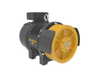 موتور گیرلس آسانسور روسانی 6 نفره توان 5.04kw سرعت 1.6m/s