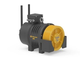 موتور گیرلس آسانسور روسانی 6 نفره توان 3.15kw سرعت 1m/s