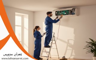 نصب کولر گازی در منیریه 