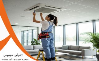 نصب کولر گازی در سلسبیل