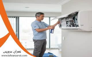 نصب کولر گازی در فتح