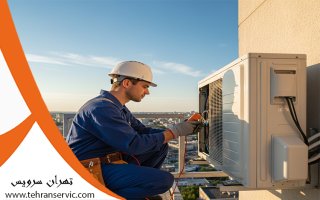 نصب کولر گازی در استاد معین