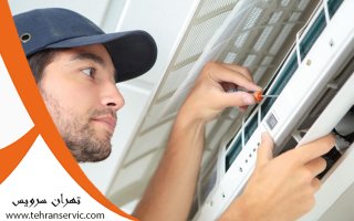 نصب کولر گازی در بریانک