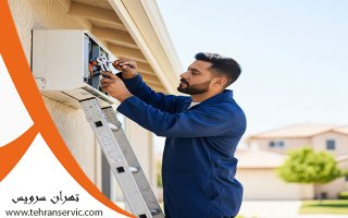 نصب کولر گازی در تهرانسر