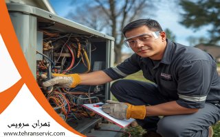 نصب کولر گازی در جلیلی