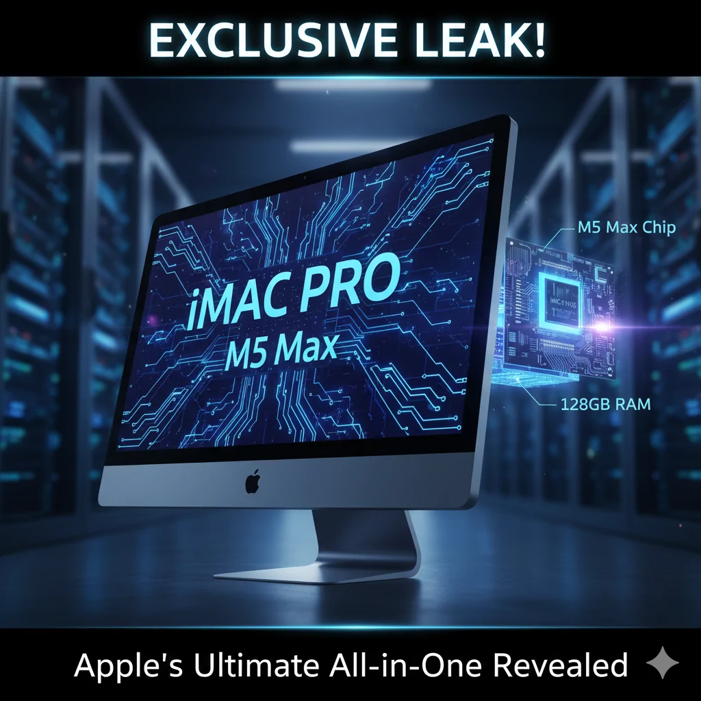 غول جدید اپل در راه است؛ آی‌مک پرو با تراشه M5 Max