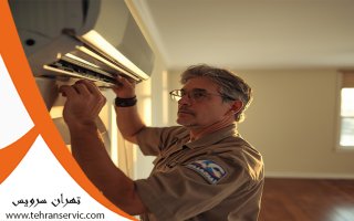 نصب کولر گازی در هفت چنار 