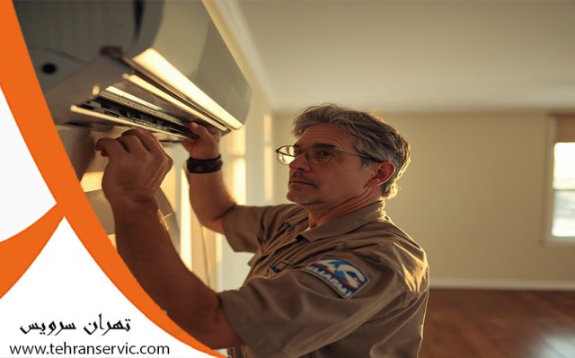 نصب کولر گازی در هفت چنار 