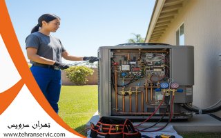 تعمیر کولر گازی در جنت آباد