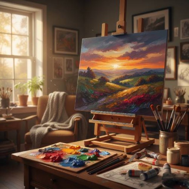 نقاشی رنگ روغن؛ هنر جاودانه و پرهیجان