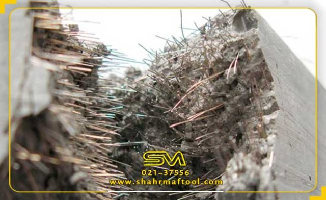 مشخصات انواع الیاف بتن