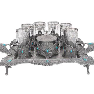 چای‌خوری نقره و ترکیب اصالت و زیبایی در پذیرایی و دکوراسیون