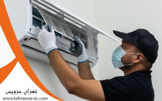 نصب کولر گازی در سعادت آباد
