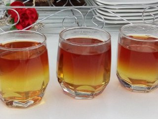 آموزش تهیه چای دو رنگ