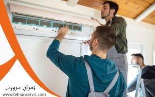 تعمیر کولر گازی تویو