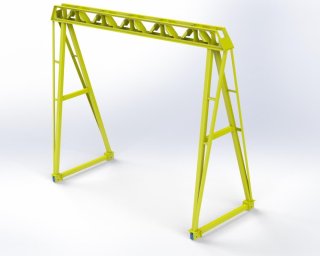 جرثقیل دروازه ای کارگاهی